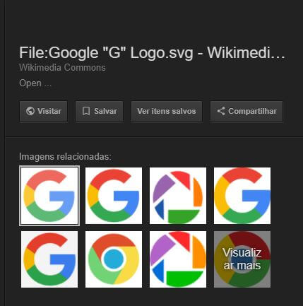 Google Remove Opção Ver Imagem do Google Images